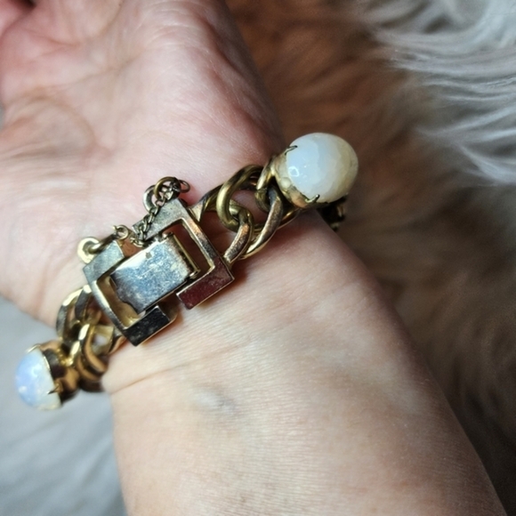 Vintage Kafin‎ NY gemstone bracelet - Picture 7 of 10